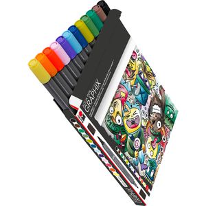 Produktbild für Aquarellstifte Marabu Aqua Pen Graphix, Mega Mash