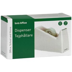 Produktbild für Klebebandabroller BNT 741407, weiß