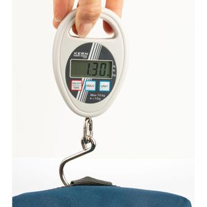 Produktbild für Kofferwaage Kern HDB 10K10, mit Tara-Funktion, Teilung 10 g