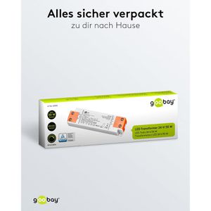 Produktbild für LED-Trafo Goobay 62120, für innen, dimmbar