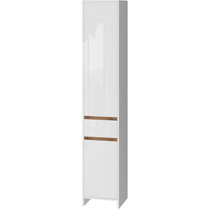 Produktbild für Badschrank Vicco Detmold, hochglanz weiß