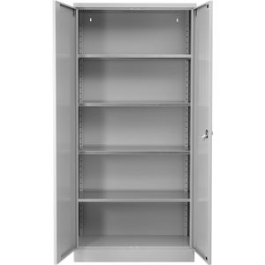 Werkzeugschrank G-Office FLC.19/N, aus Metall, lichtgrau