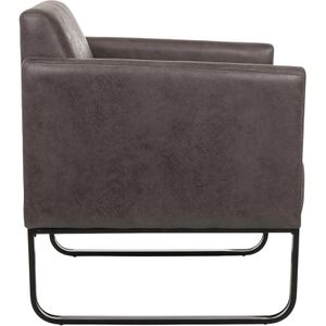 Produktbild für Loungesessel hJh-OFFICE ARUBA, 713516, grau