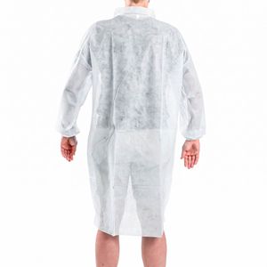 Produktbild für Schutzkittel Arnomed PROTECT PP Besuchermantel, weiß