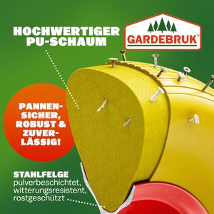 Produktbild für Schubkarrenrad Gardebruk 4.80/4.00-8, pannensicher Vollgummi