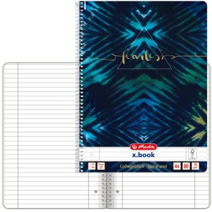 Collegeblock Herlitz New Batik Fearless, 400173372, A4