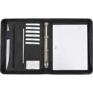 Produktbild für Schreibmappe Alassio 30060, Office Set, schwarz, Kunstleder