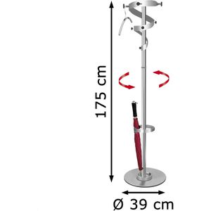 Produktbild für Garderobenständer Kerkmann Ohio 6051, silber
