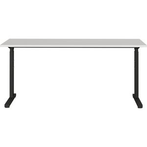 Produktbild für Schreibtisch Germania Profi 3.0, 4252-581, lichtgrau / schwarz