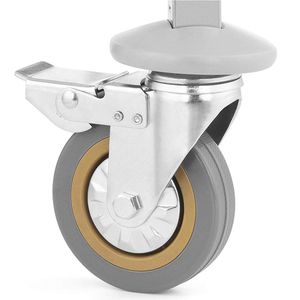 Produktbild für Servierwagen Royal-Catering RCSW-3, silber, aus Edelstahl