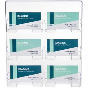 Produktbild für Visitenkartenhalter Deflecto 70601, Kunststoff