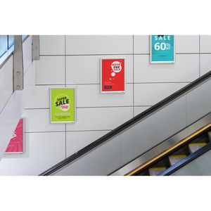 Produktbild für Klapprahmen Durable 479623, 25 mm Profil, DIN A4
