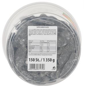 Produktbild für Lakritz Haribo Super Gurken, süß &amp; gesalzen, 150 Stück