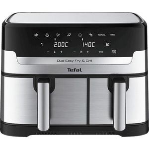 Heißluftfritteuse Tefal Dual Easy Fry & Grill