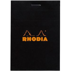 Produktbild für Notizblock Rhodia 112009C, schwarz, A7