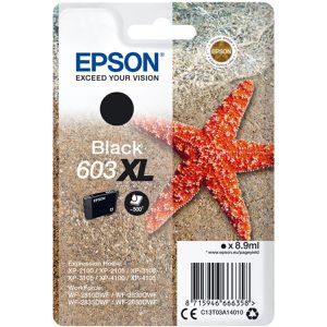 Produktbild für Tinte Epson 603XL C13T03A140 Seestern, schwarz