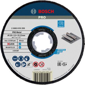 Trennscheibe Bosch PRO Metal, 2608619255, X-Lock