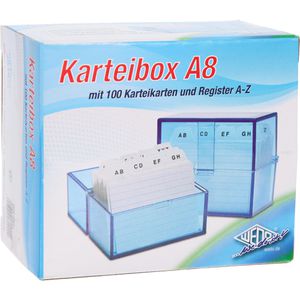 Produktbild für Karteikasten Wedo 2508303, A8