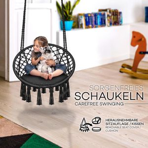 Produktbild für Hängesessel tillvex TVHS01, bis 200 kg, Indoor