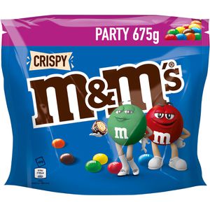 Schokobonbons M&Ms Crispy, Party Pack