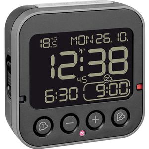 Wecker TFA 60.2552.01 Bingo 2.0 schwarz, digital