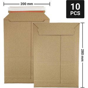 Produktbild für Versandtaschen Netuno braun, A5+