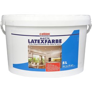 Wandfarbe Wilckens Latex, weiß