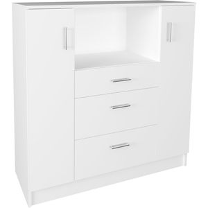 Küchenschrank VCM Esilo 919419, weiß, (BxH) 109 x 110 cm