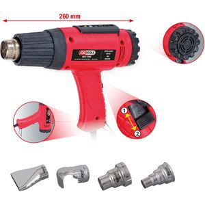 Produktbild für Heißluftpistole KS-Tools 960.1190, 2000W