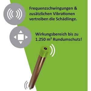 Produktbild für Tiervertreiber Isotronic Maulwurfabwehr Goldfinger