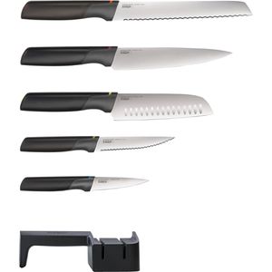 Produktbild für Messerset JosephJoseph Elevate, mit Messerblock und Schärfer