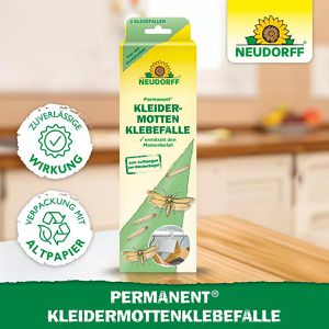 Produktbild für Mottenfalle Neudorff Permanent Kleider-Motten, Pheromonfalle