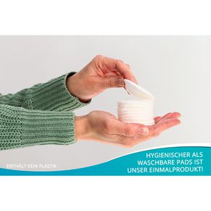 Produktbild für Wattepads Jean-Carol Natural Care, rund