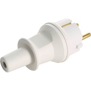 Produktbild für Schutzkontaktstecker Kopp 173002007, weiß
