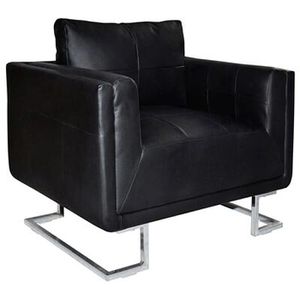 Loungesessel vidaXL 241004, schwarz