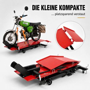 Produktbild für Hebebühne Trutzholm 74830, rot, für Motorrad
