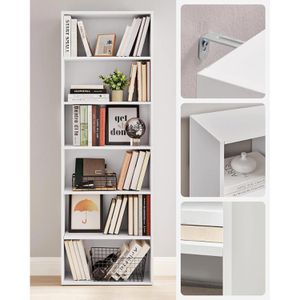 Produktbild für Bücherregal Vasagle LBC169T14, weiß