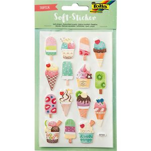 Produktbild für Sticker Folia 19301 Soft-Sticker Tropical