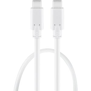 Ladekabel Goobay 67194, weiß, 1m