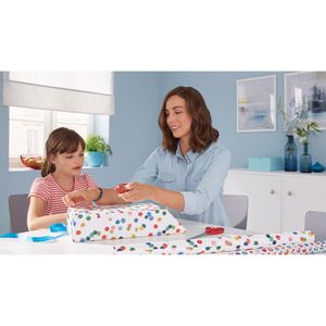 Produktbild für Klebebandabroller Tesa 57859 Mini, rot/blau