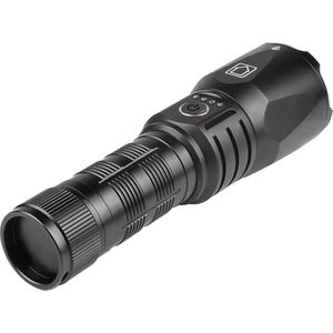 Produktbild für Taschenlampe Sandberg 420-89, schwarz, LED, aufladbar