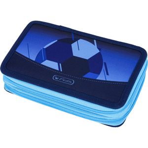 Produktbild für Federmäppchen Herlitz Doppeletui, Blue Goal