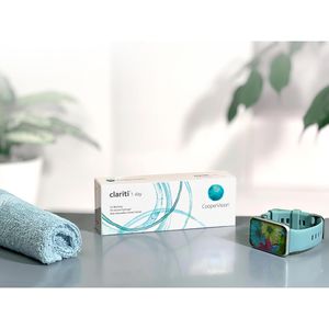 Produktbild für Kontaktlinsen Clariti 1 Day Sphere Dioptrien -0,50