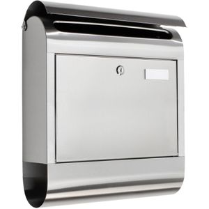 Briefkasten Böttcher-AG 60180 18/0, silber, aus Edelstahl