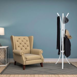 Produktbild für Garderobenständer Relaxdays 1002431049, weiß