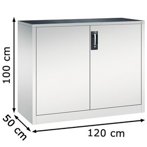 Produktbild für Werkzeugschrank CP-Möbel 8831-000, aus Metall, lichtgrau