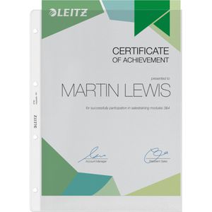 Prospekthüllen Leitz 4740-00-03 Extrastark, A4