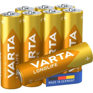 24 x Varta Longlife AA Mignon LR6 4106 Batterien 1,5V in Folie MHD 2028 DHL 