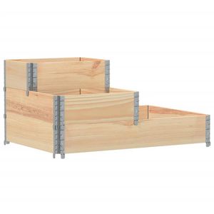 Palettenaufsatz vidaXL 4010313, natur, Holz