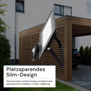 Produktbild für LED-Außenstrahler Luxula LX400123, IP65 wasserdicht